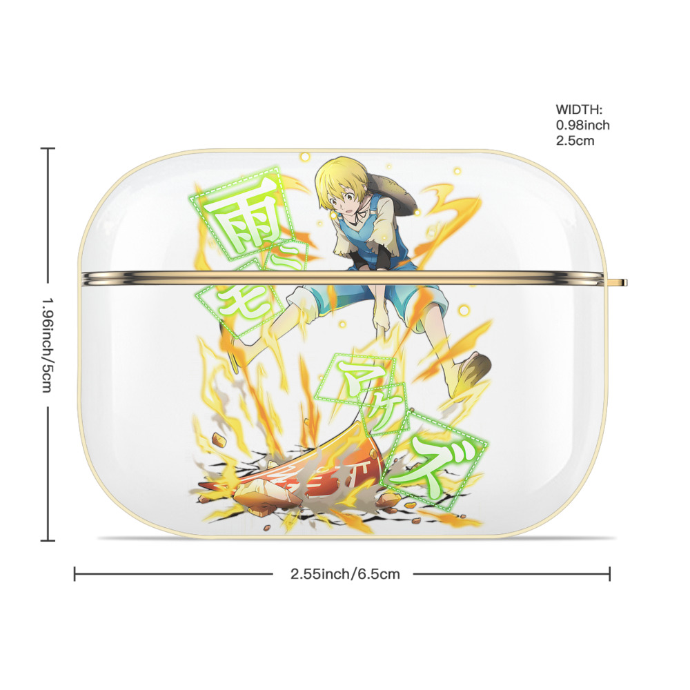 文豪ストレイドッグス Bungo Stray Dogs 【AirPods Pro用】ハードシェル保護ケース｜耐衝撃・防指紋・カラビナ付き商品仕様