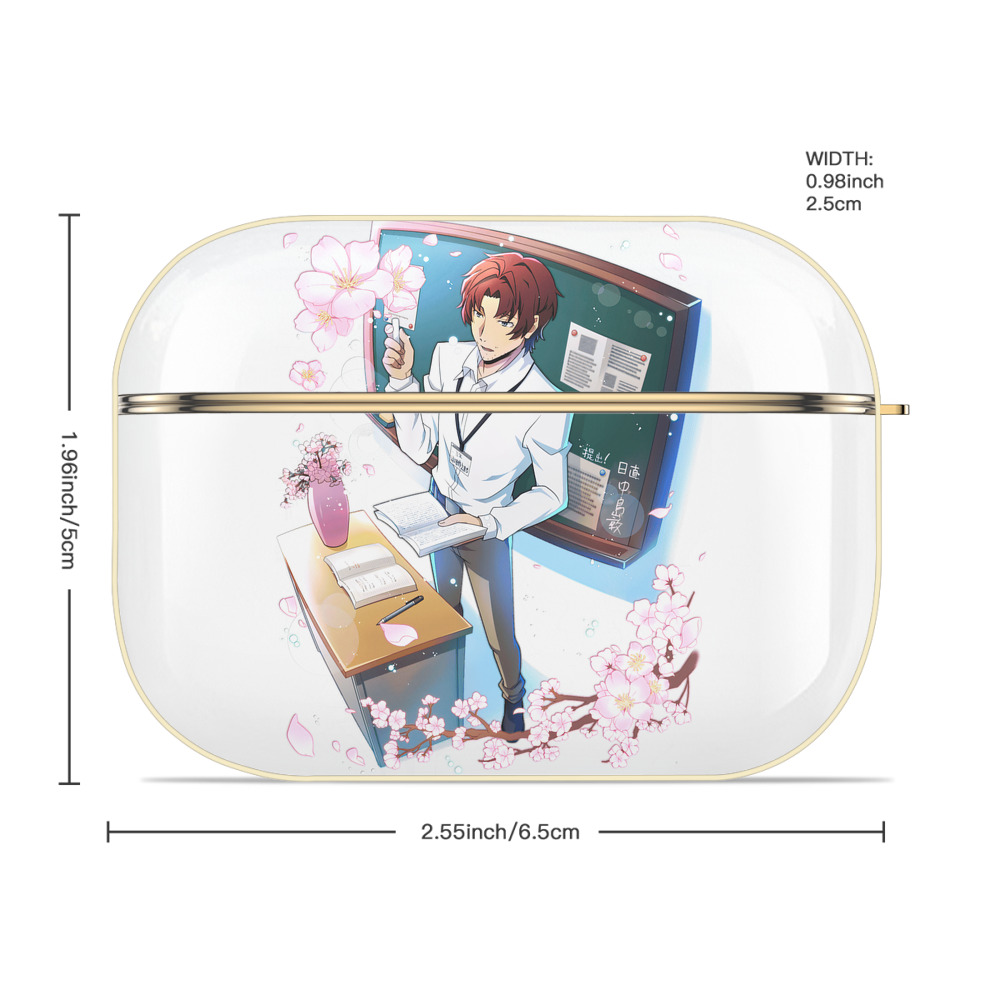 文豪ストレイドッグス Bungo Stray Dogs 【AirPods Pro用】ハードシェル保護ケース｜耐衝撃・防指紋・カラビナ付き商品仕様