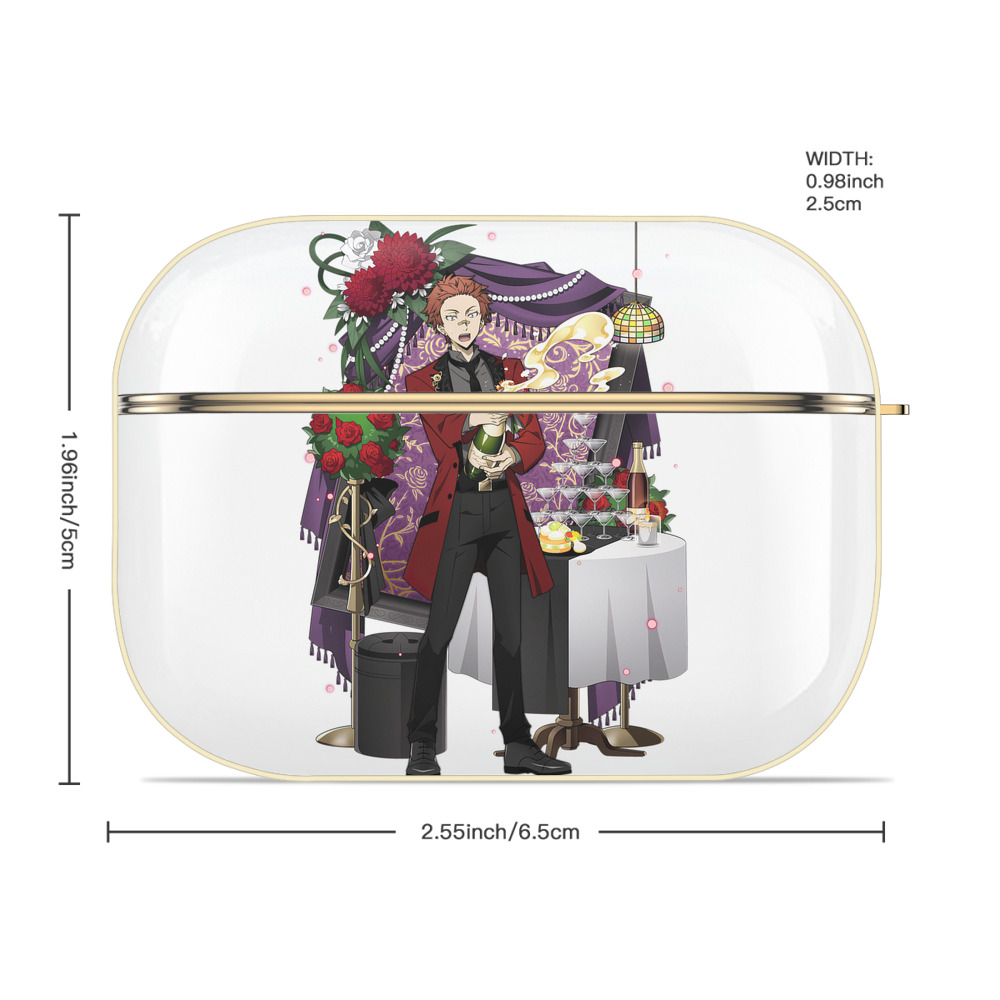 文豪ストレイドッグス Bungo Stray Dogs 【AirPods Pro用】ハードシェル保護ケース｜耐衝撃・防指紋・カラビナ付き商品仕様