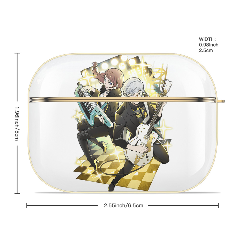 文豪ストレイドッグス Bungo Stray Dogs 【AirPods Pro用】ハードシェル保護ケース｜耐衝撃・防指紋・カラビナ付き商品仕様