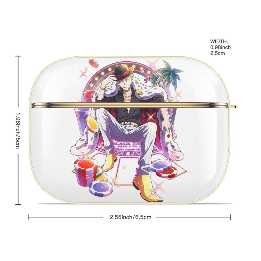 文豪ストレイドッグス Bungo Stray Dogs 【AirPods Pro用】ハードシェル保護ケース｜耐衝撃・防指紋・カラビナ付き商品仕様