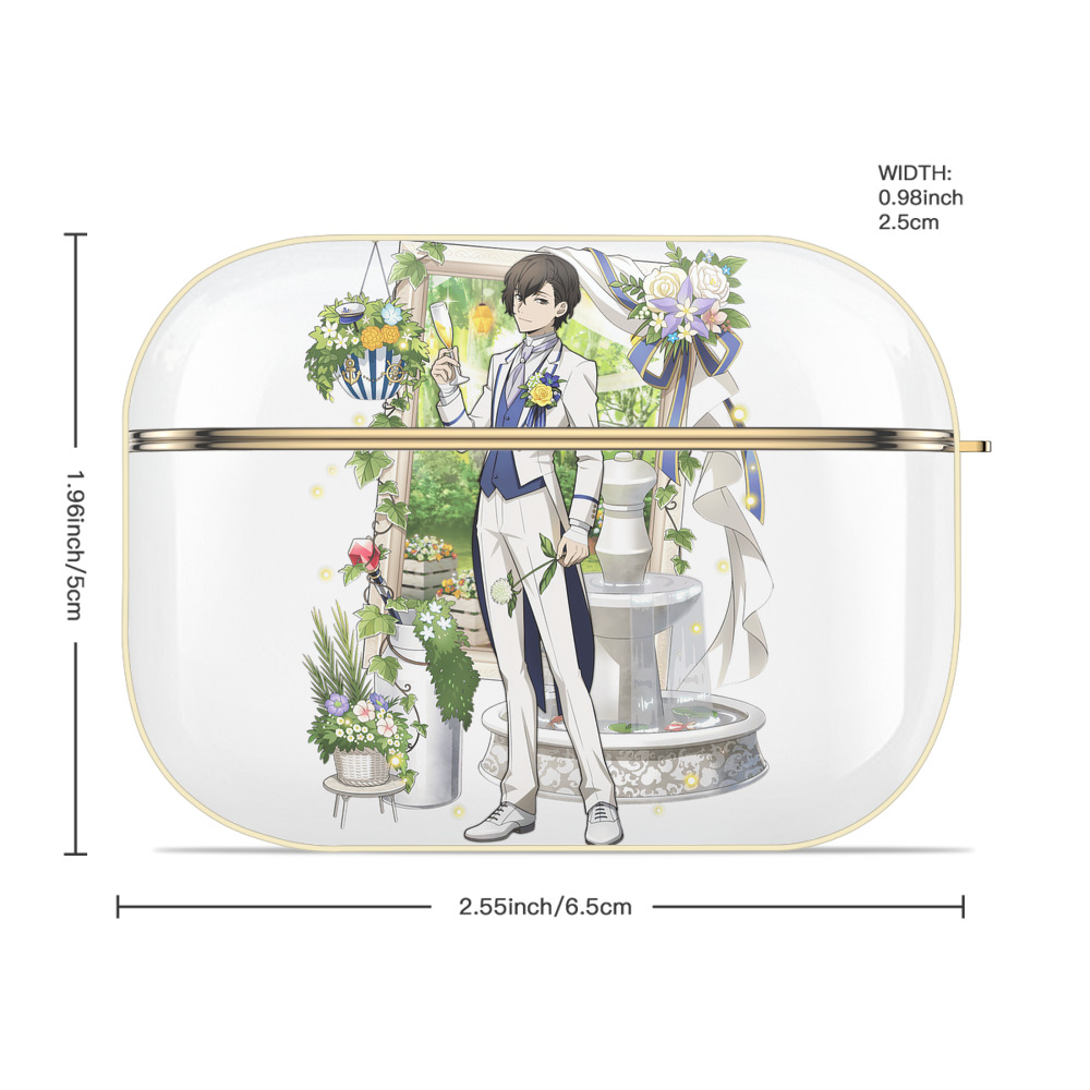 文豪ストレイドッグス Bungo Stray Dogs 【AirPods Pro用】ハードシェル保護ケース｜耐衝撃・防指紋・カラビナ付き商品仕様