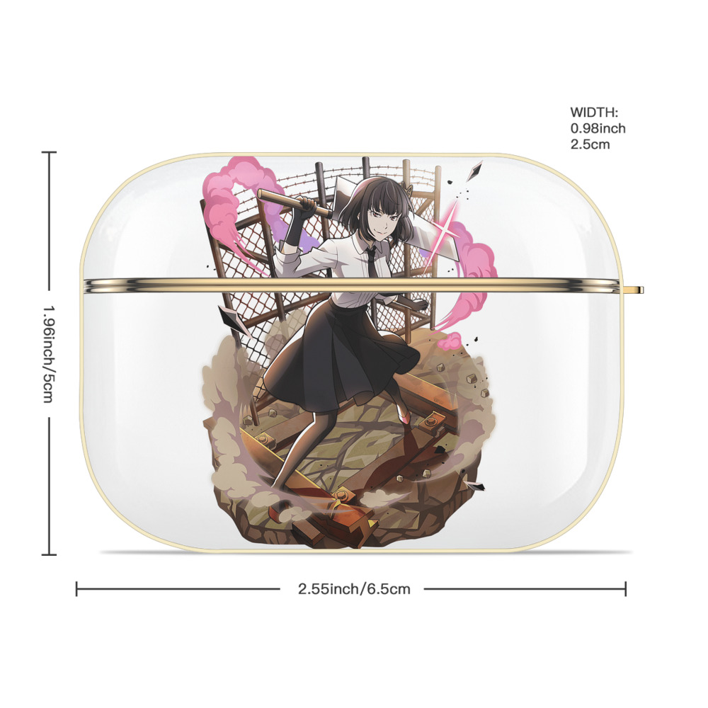 文豪ストレイドッグス Bungo Stray Dogs 【AirPods Pro用】ハードシェル保護ケース｜耐衝撃・防指紋・カラビナ付き商品仕様