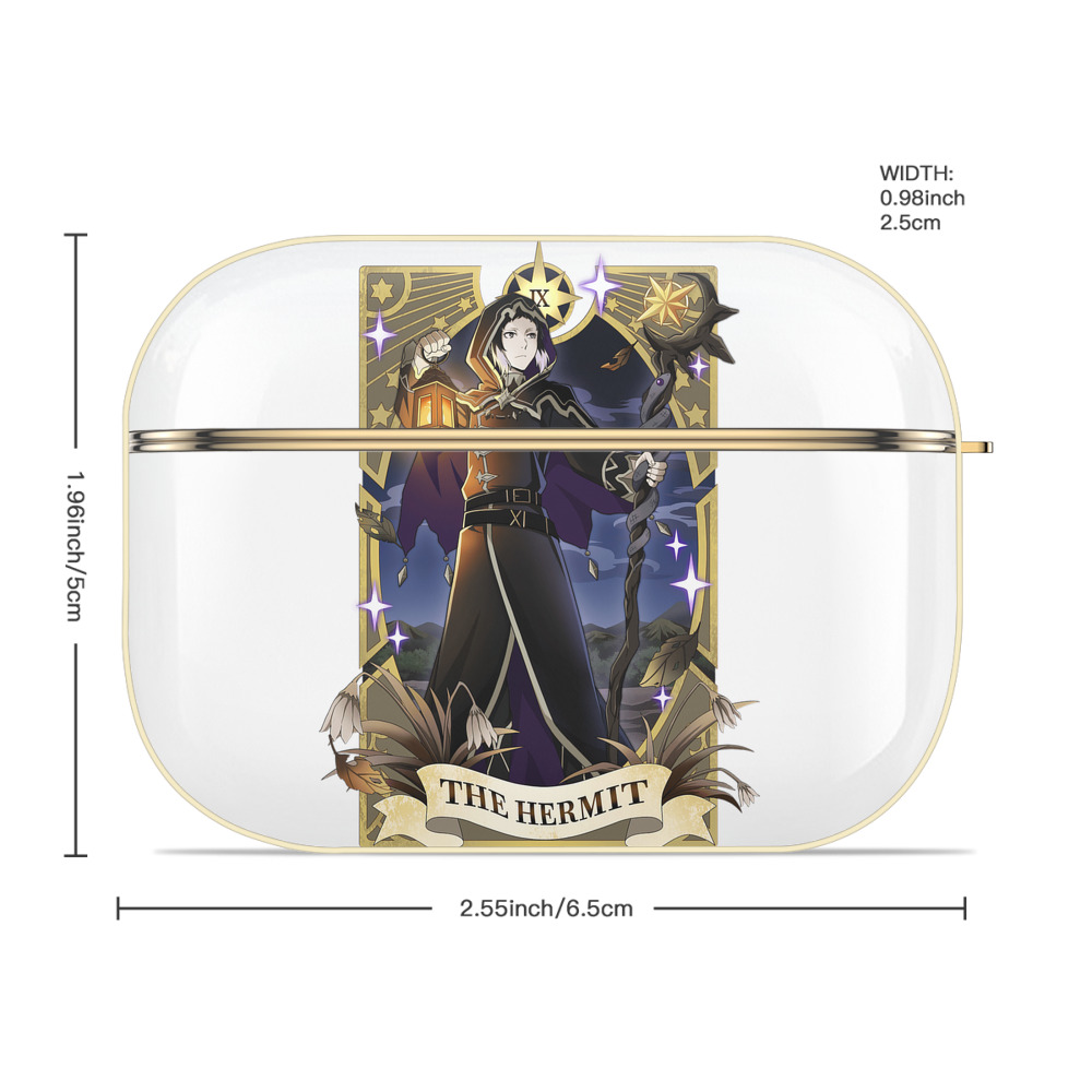 文豪ストレイドッグス Bungo Stray Dogs 【AirPods Pro用】ハードシェル保護ケース｜耐衝撃・防指紋・カラビナ付き商品仕様