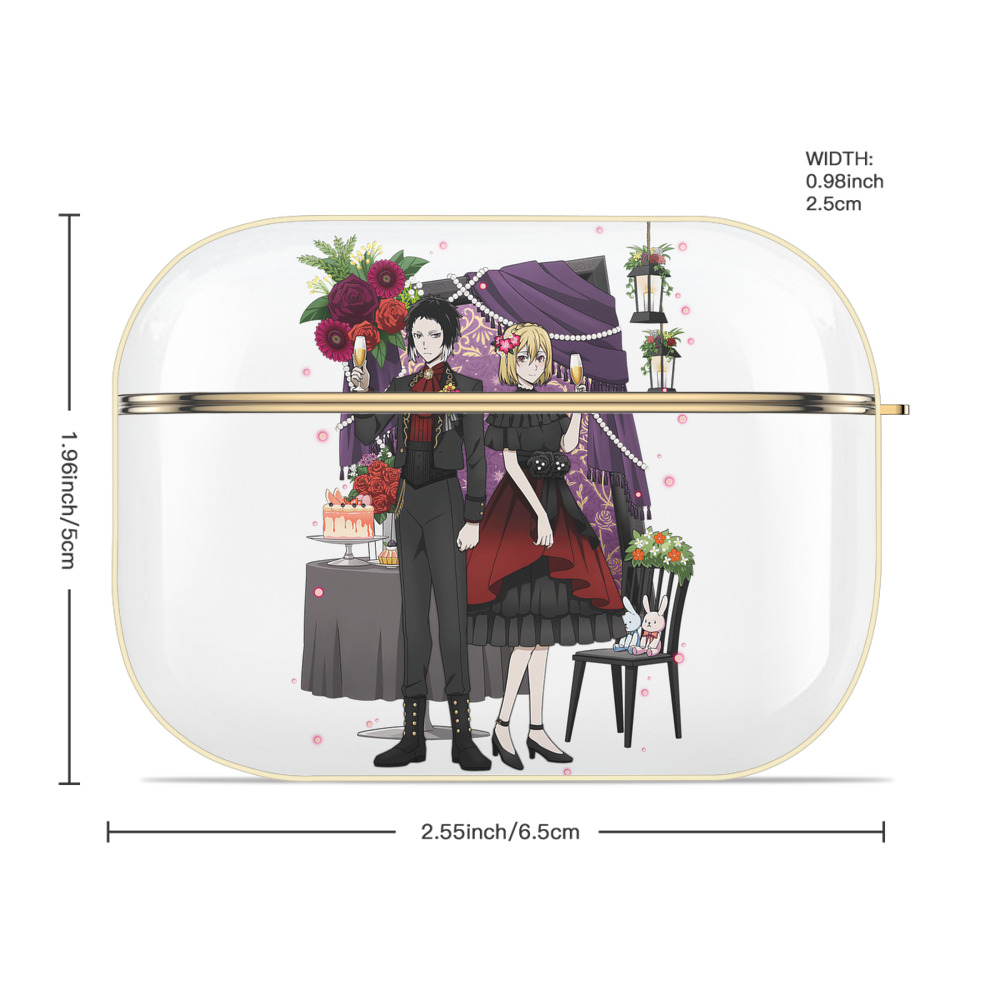 文豪ストレイドッグス Bungo Stray Dogs 【AirPods Pro用】ハードシェル保護ケース｜耐衝撃・防指紋・カラビナ付き商品仕様