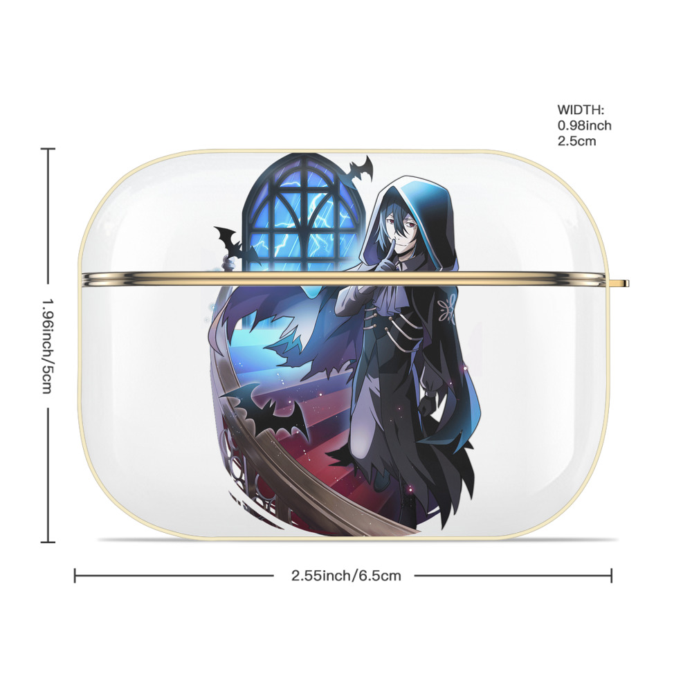 文豪ストレイドッグス Bungo Stray Dogs 【AirPods Pro用】ハードシェル保護ケース｜耐衝撃・防指紋・カラビナ付き商品仕様