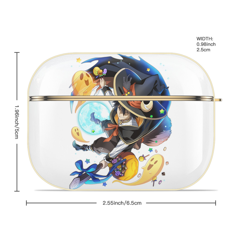 文豪ストレイドッグス Bungo Stray Dogs 【AirPods Pro用】ハードシェル保護ケース｜耐衝撃・防指紋・カラビナ付き商品仕様