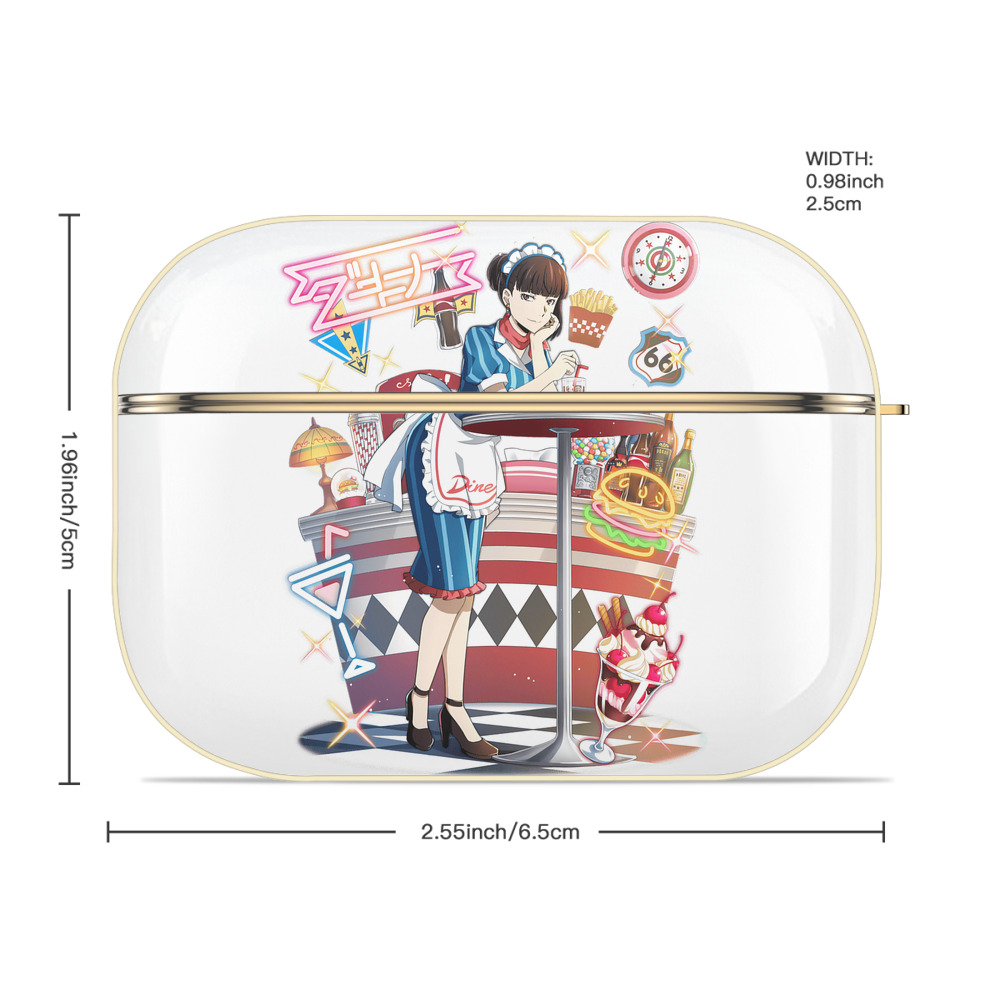 文豪ストレイドッグス Bungo Stray Dogs 【AirPods Pro用】ハードシェル保護ケース｜耐衝撃・防指紋・カラビナ付き商品仕様