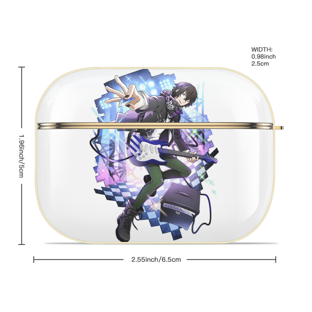 文豪ストレイドッグス Bungo Stray Dogs 【AirPods Pro用】ハードシェル保護ケース｜耐衝撃・防指紋・カラビナ付き商品仕様