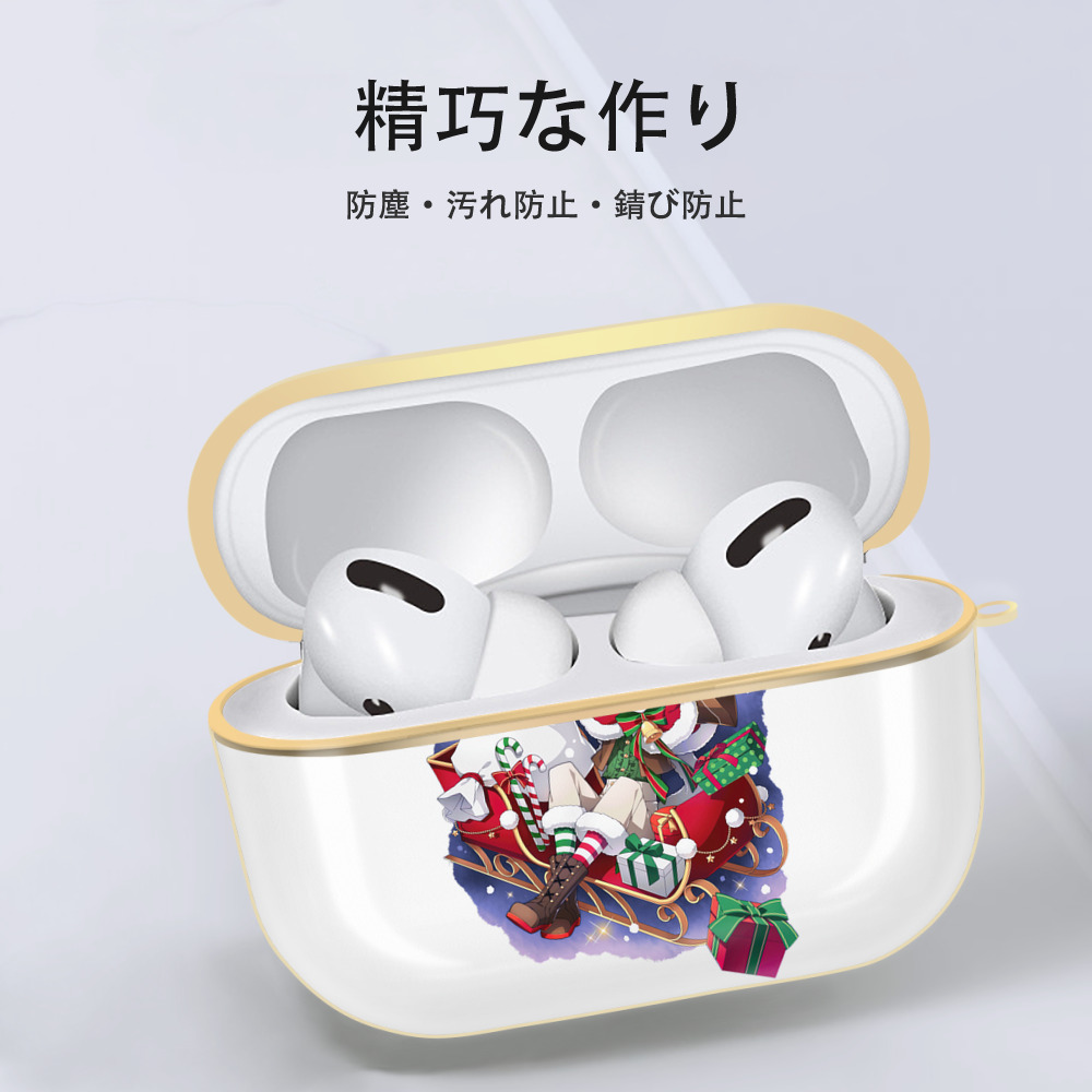 文豪ストレイドッグス Bungo Stray Dogs 【AirPods Pro用】ハードシェル保護ケース｜耐衝撃・防指紋・カラビナ付き商品仕様