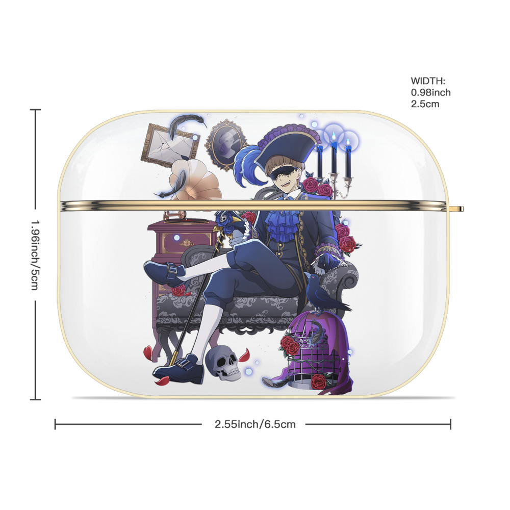 文豪ストレイドッグス Bungo Stray Dogs 【AirPods Pro用】ハードシェル保護ケース｜耐衝撃・防指紋・カラビナ付き商品仕様
