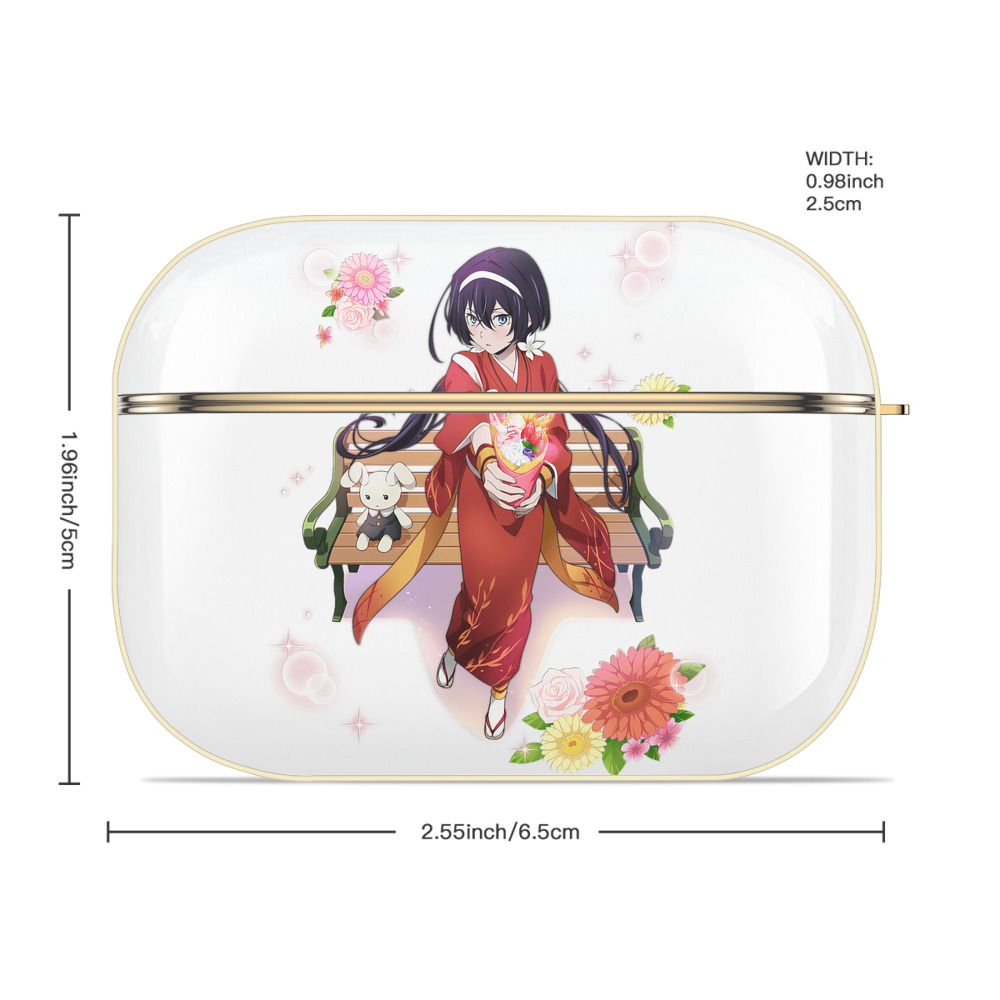 文豪ストレイドッグス Bungo Stray Dogs 【AirPods Pro用】ハードシェル保護ケース｜耐衝撃・防指紋・カラビナ付き商品仕様