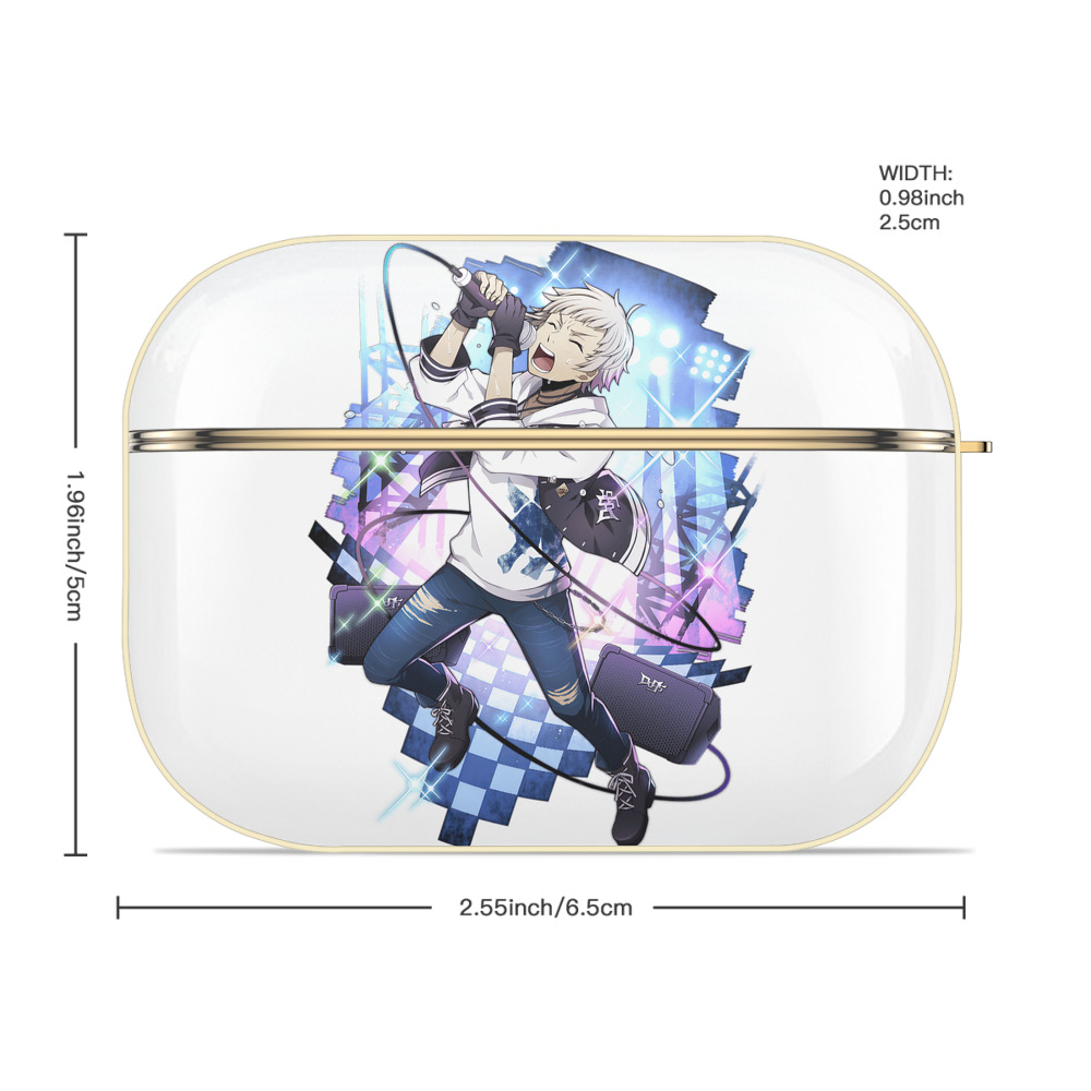 文豪ストレイドッグス Bungo Stray Dogs 【AirPods Pro用】ハードシェル保護ケース｜耐衝撃・防指紋・カラビナ付き商品仕様