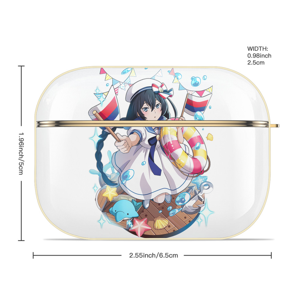 文豪ストレイドッグス Bungo Stray Dogs 【AirPods Pro用】ハードシェル保護ケース｜耐衝撃・防指紋・カラビナ付き商品仕様
