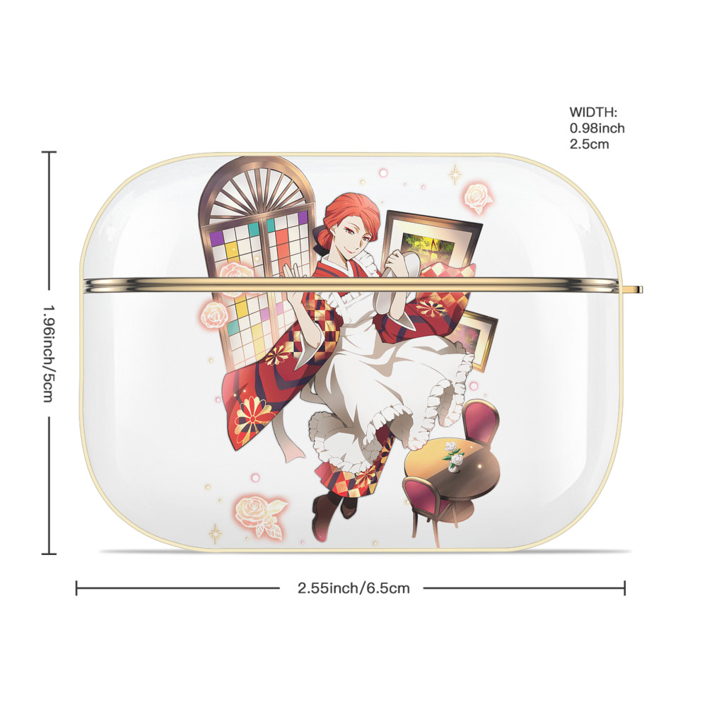 文豪ストレイドッグス Bungo Stray Dogs 【AirPods Pro用】ハードシェル保護ケース｜耐衝撃・防指紋・カラビナ付き商品仕様