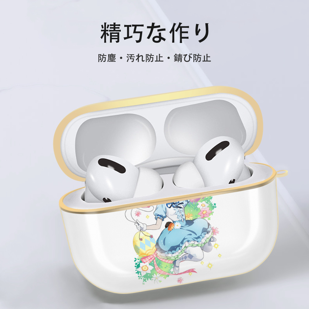 文豪ストレイドッグス Bungo Stray Dogs 【AirPods Pro用】ハードシェル保護ケース｜耐衝撃・防指紋・カラビナ付き商品仕様