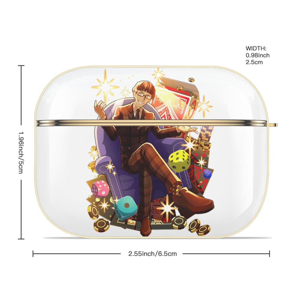 文豪ストレイドッグス Bungo Stray Dogs 【AirPods Pro用】ハードシェル保護ケース｜耐衝撃・防指紋・カラビナ付き商品仕様