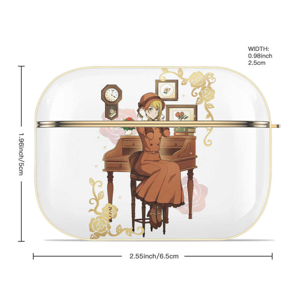 文豪ストレイドッグス Bungo Stray Dogs 【AirPods Pro用】ハードシェル保護ケース｜耐衝撃・防指紋・カラビナ付き商品仕様