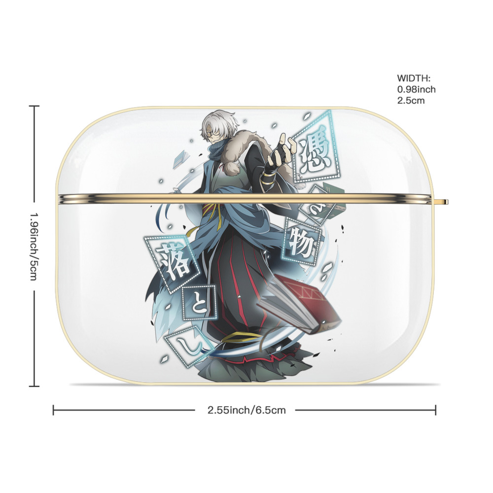 文豪ストレイドッグス Bungo Stray Dogs 【AirPods Pro用】ハードシェル保護ケース｜耐衝撃・防指紋・カラビナ付き商品仕様