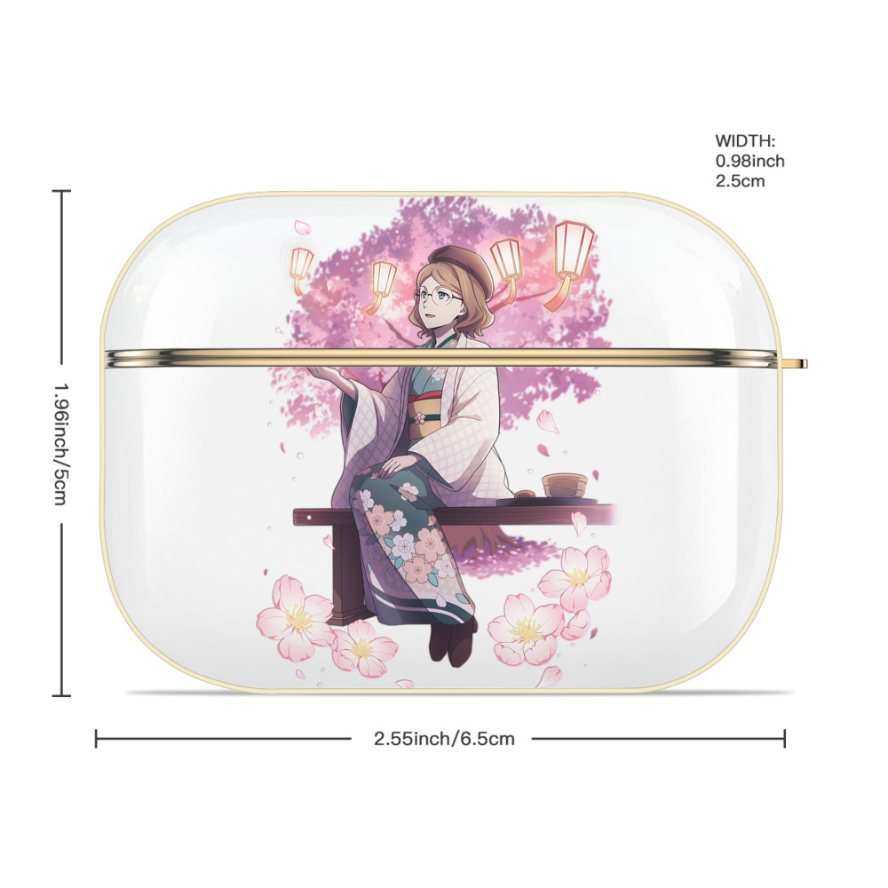文豪ストレイドッグス Bungo Stray Dogs 【AirPods Pro用】ハードシェル保護ケース｜耐衝撃・防指紋・カラビナ付き商品仕様