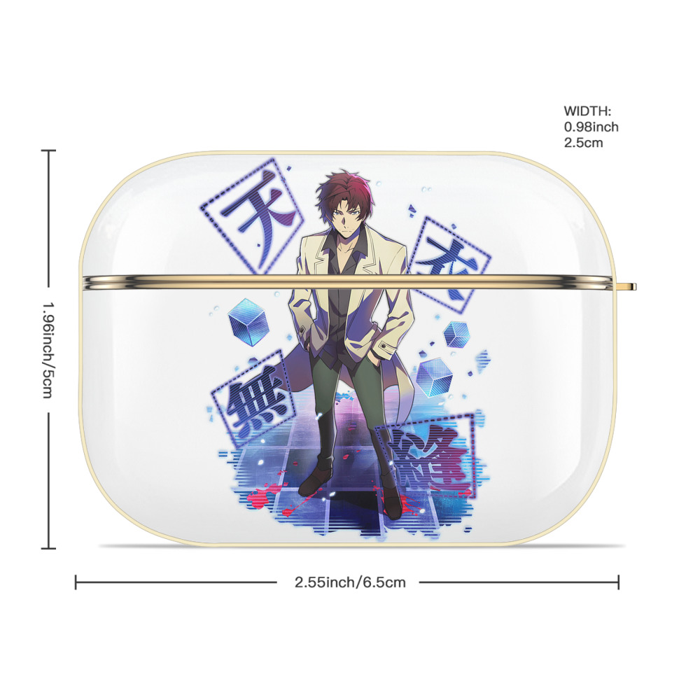 文豪ストレイドッグス Bungo Stray Dogs 【AirPods Pro用】ハードシェル保護ケース｜耐衝撃・防指紋・カラビナ付き商品仕様