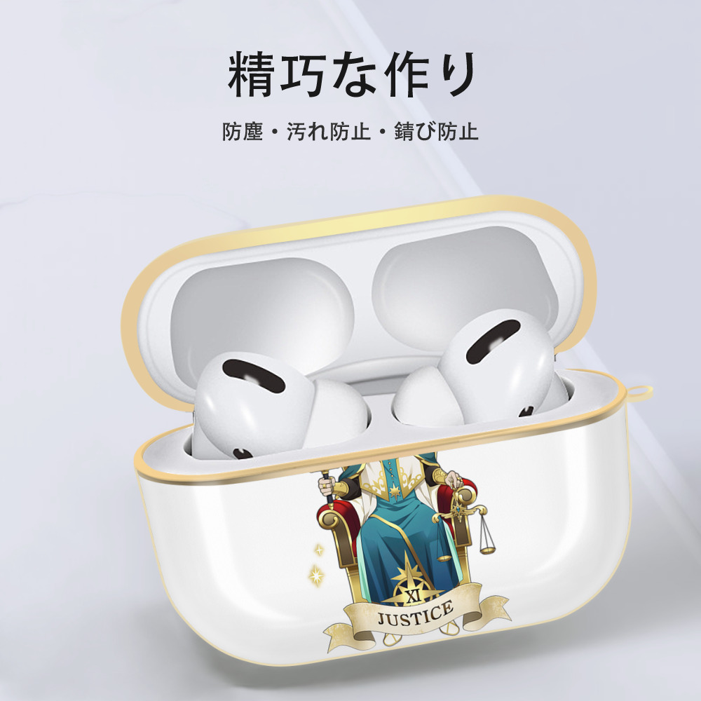 文豪ストレイドッグス Bungo Stray Dogs 【AirPods Pro用】ハードシェル保護ケース｜耐衝撃・防指紋・カラビナ付き商品仕様
