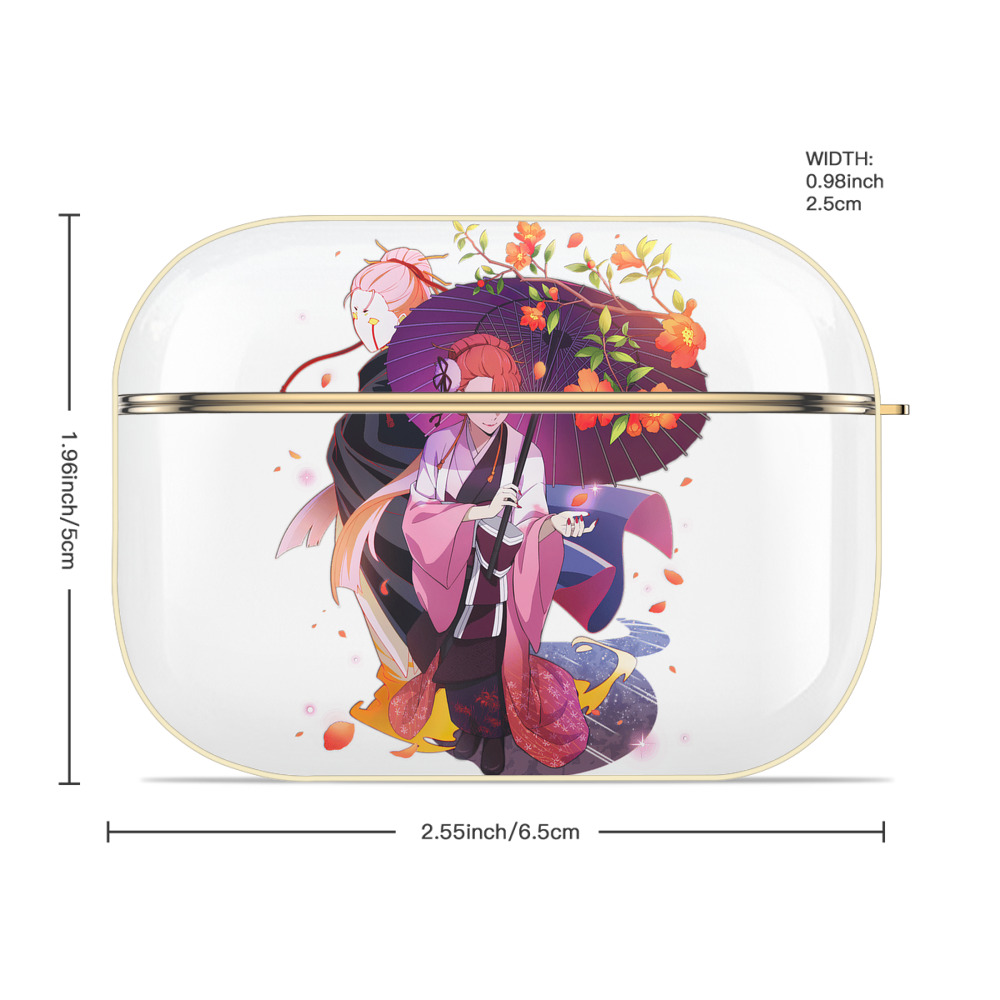 文豪ストレイドッグス Bungo Stray Dogs 【AirPods Pro用】ハードシェル保護ケース｜耐衝撃・防指紋・カラビナ付き商品仕様