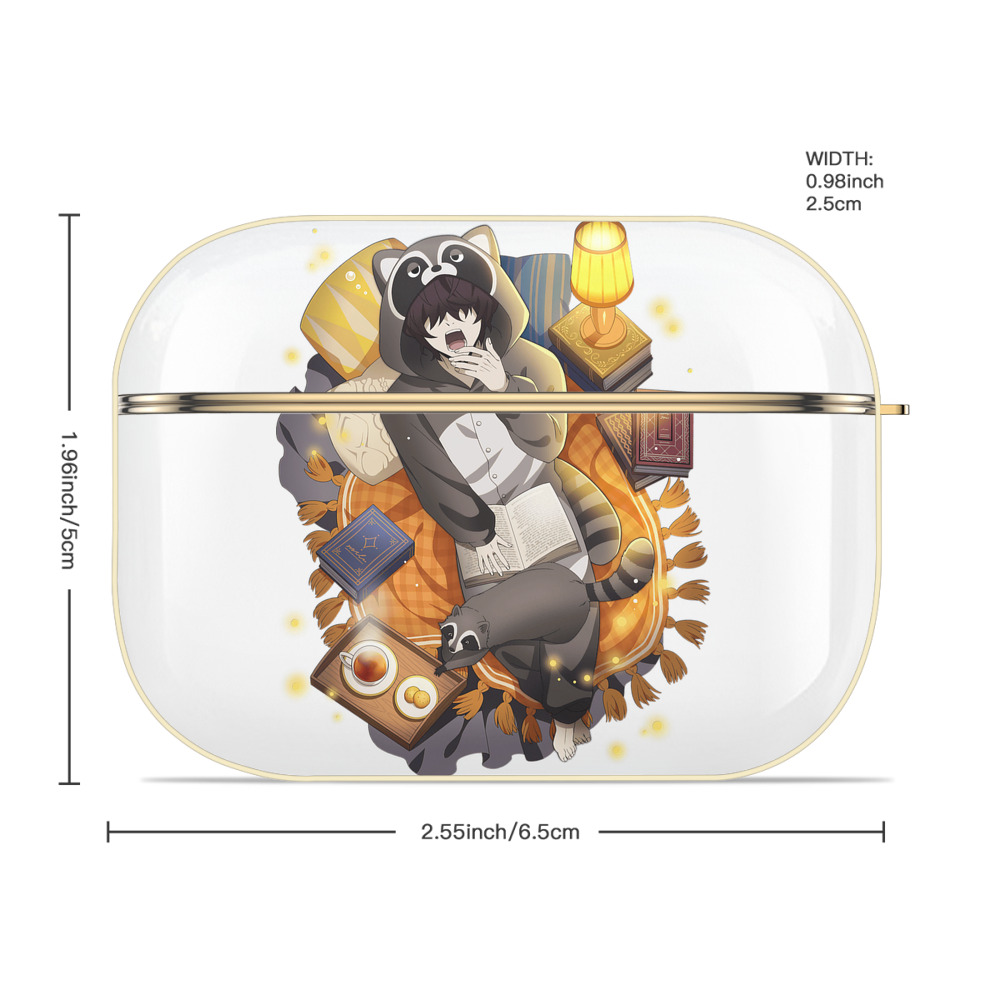 文豪ストレイドッグス Bungo Stray Dogs 【AirPods Pro用】ハードシェル保護ケース｜耐衝撃・防指紋・カラビナ付き商品仕様