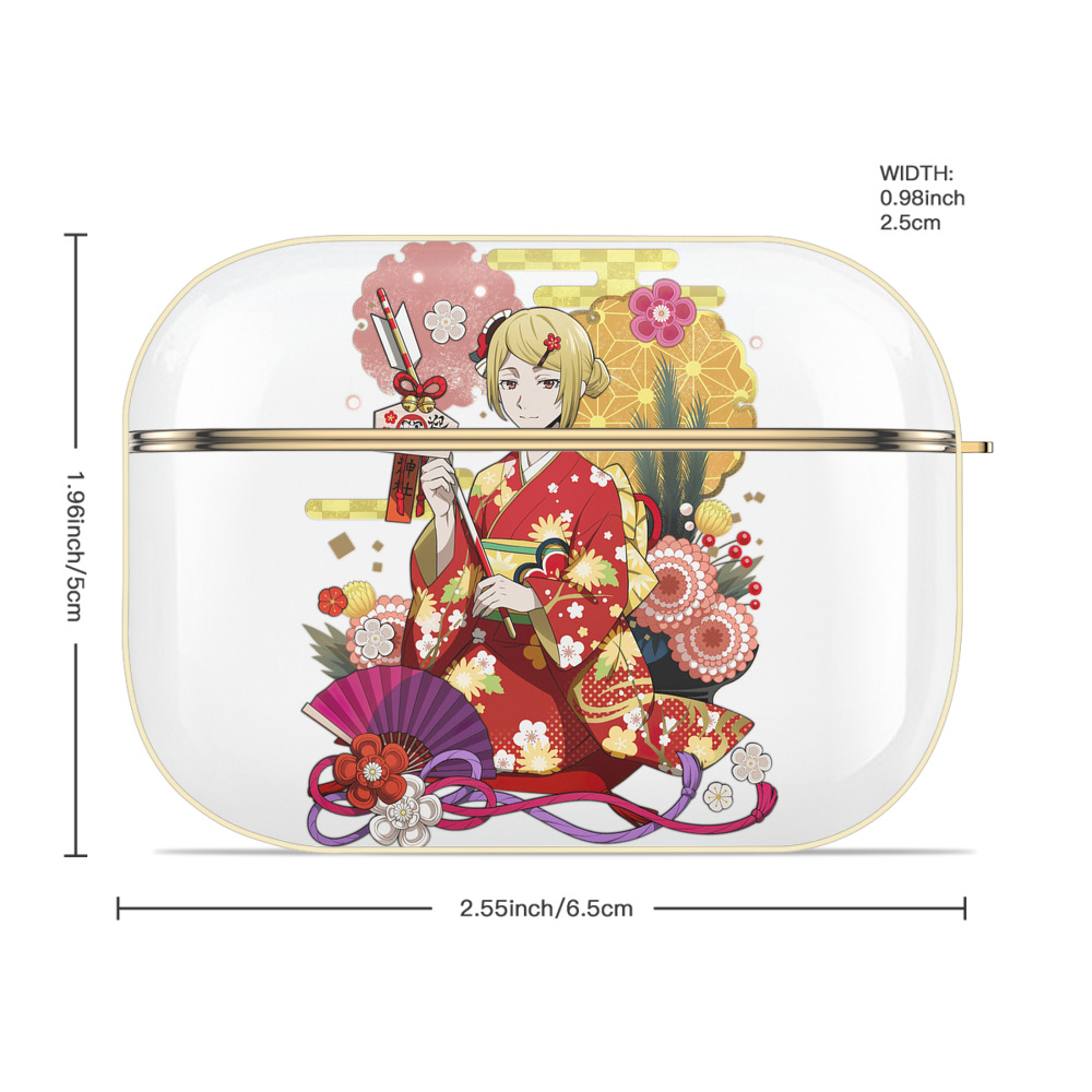 文豪ストレイドッグス Bungo Stray Dogs 【AirPods Pro用】ハードシェル保護ケース｜耐衝撃・防指紋・カラビナ付き商品仕様