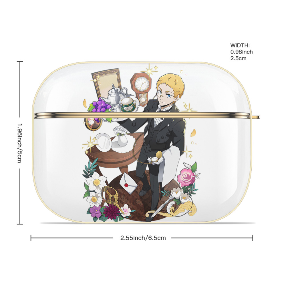 文豪ストレイドッグス Bungo Stray Dogs 【AirPods Pro用】ハードシェル保護ケース｜耐衝撃・防指紋・カラビナ付き商品仕様