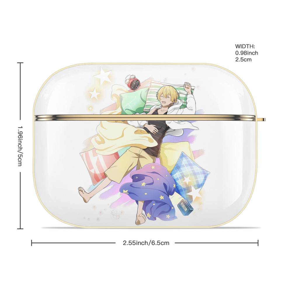 文豪ストレイドッグス Bungo Stray Dogs 【AirPods Pro用】ハードシェル保護ケース｜耐衝撃・防指紋・カラビナ付き商品仕様