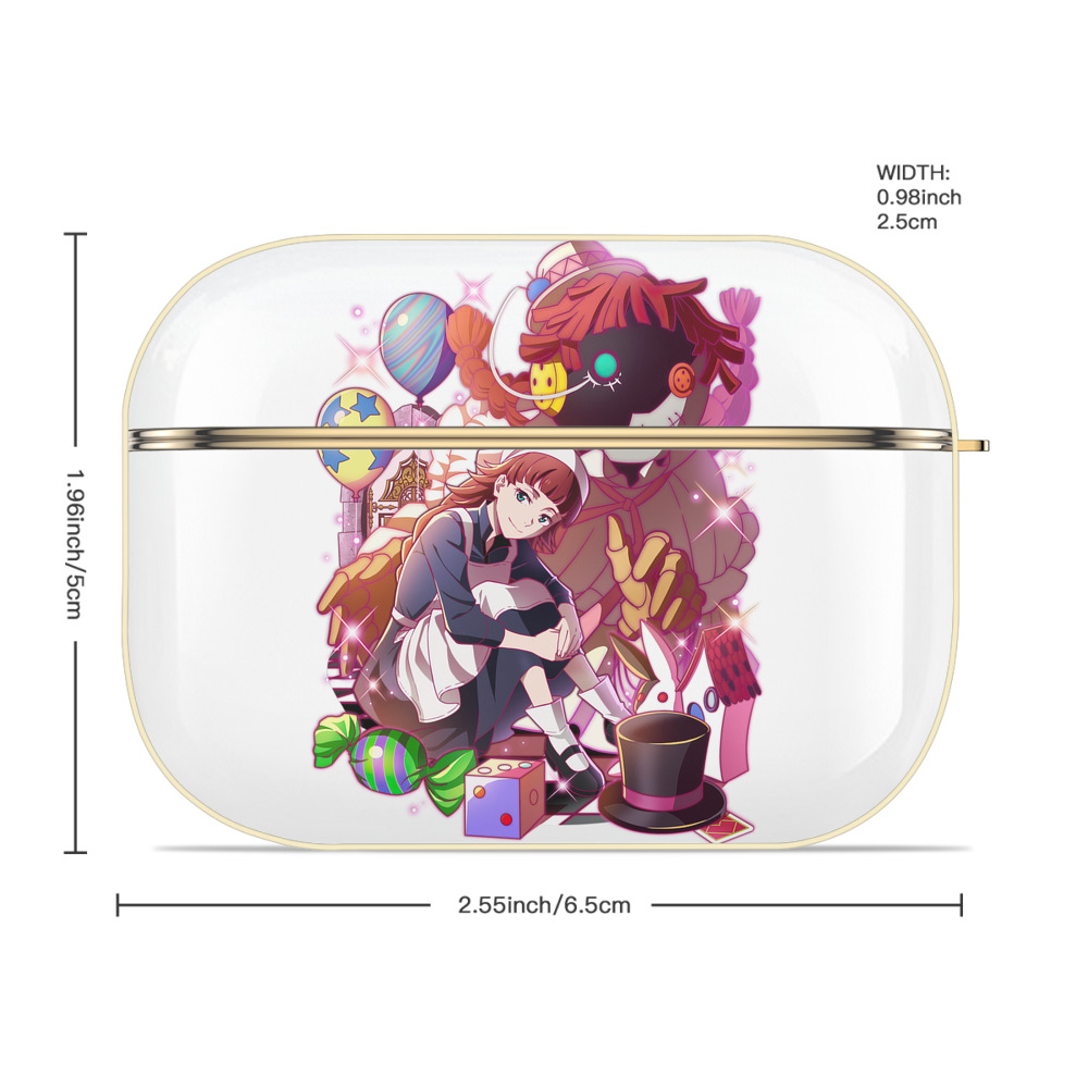 文豪ストレイドッグス Bungo Stray Dogs 【AirPods Pro用】ハードシェル保護ケース｜耐衝撃・防指紋・カラビナ付き商品仕様