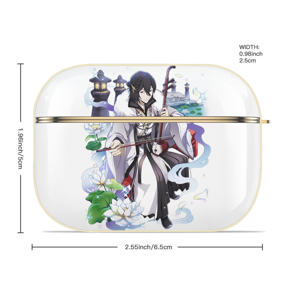 文豪ストレイドッグス Bungo Stray Dogs 【AirPods Pro用】ハードシェル保護ケース｜耐衝撃・防指紋・カラビナ付き商品仕様