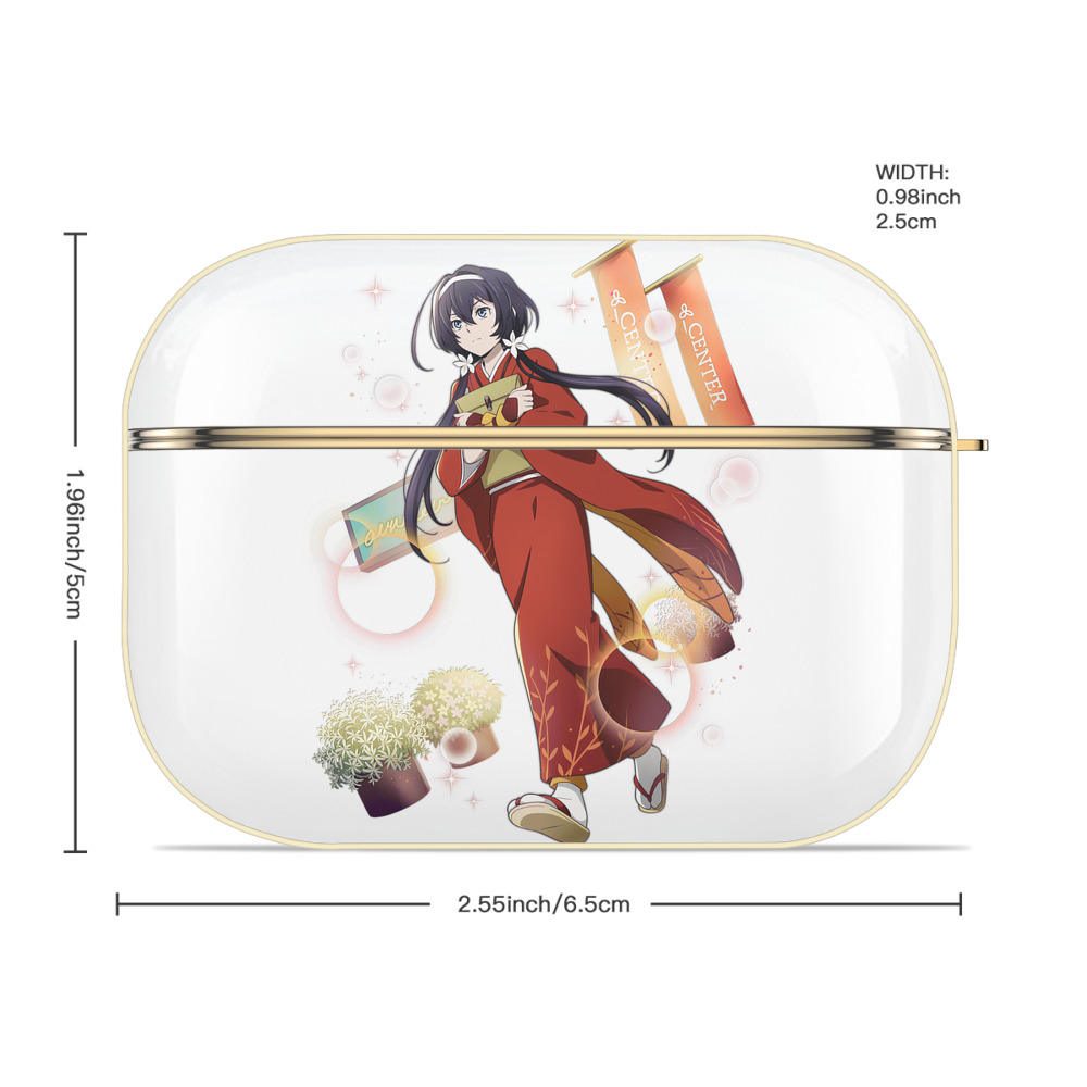 文豪ストレイドッグス Bungo Stray Dogs 【AirPods Pro用】ハードシェル保護ケース｜耐衝撃・防指紋・カラビナ付き商品仕様