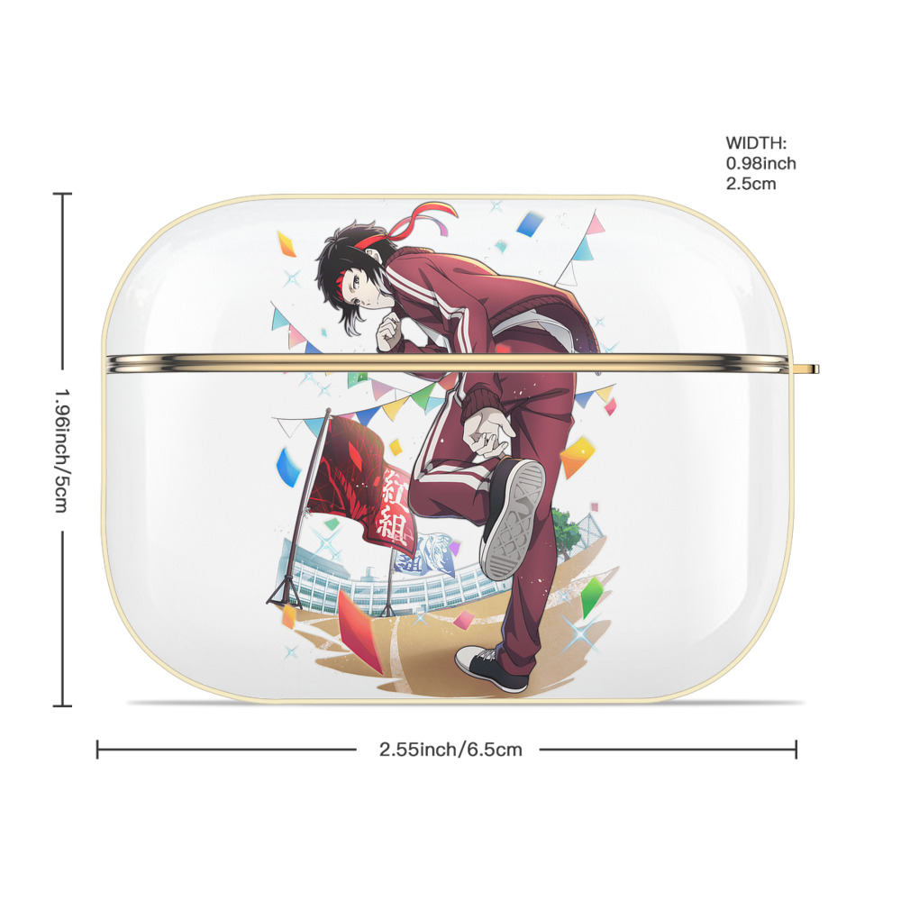 文豪ストレイドッグス Bungo Stray Dogs 【AirPods Pro用】ハードシェル保護ケース｜耐衝撃・防指紋・カラビナ付き商品仕様