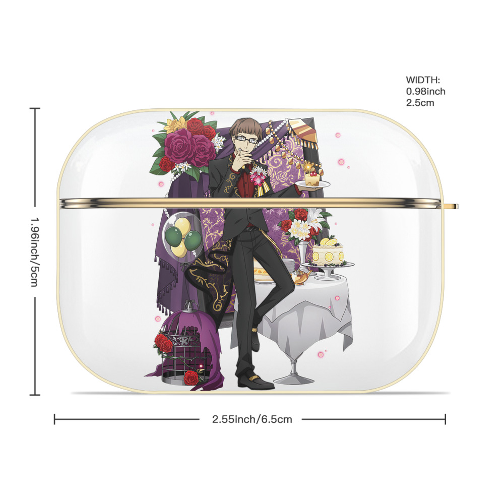 文豪ストレイドッグス Bungo Stray Dogs 【AirPods Pro用】ハードシェル保護ケース｜耐衝撃・防指紋・カラビナ付き商品仕様