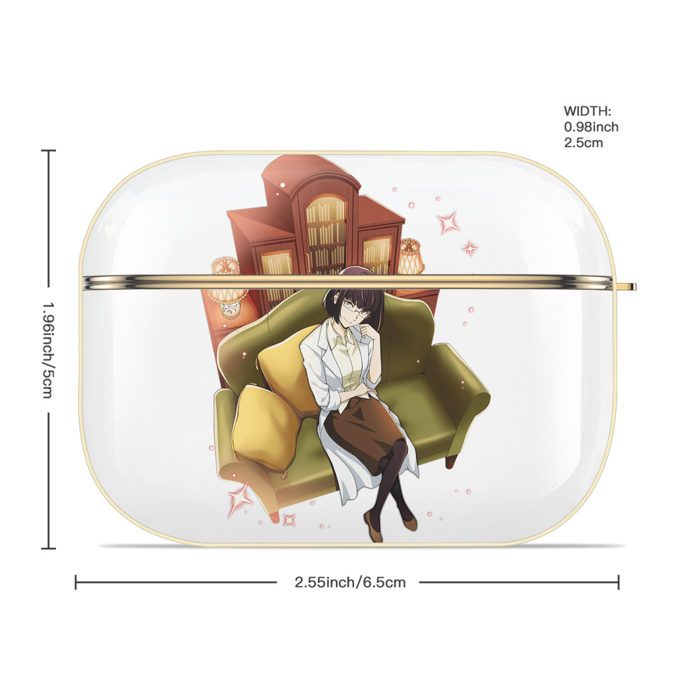 文豪ストレイドッグス Bungo Stray Dogs 【AirPods Pro用】ハードシェル保護ケース｜耐衝撃・防指紋・カラビナ付き商品仕様