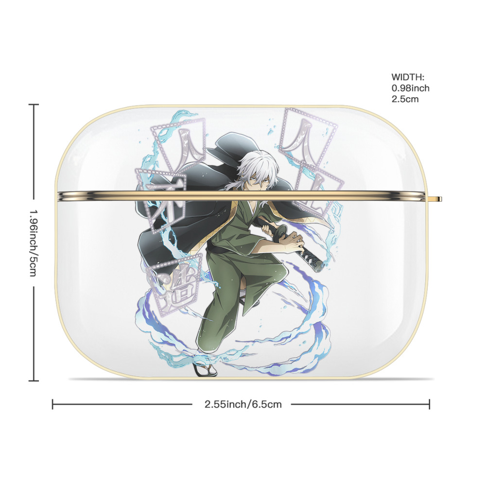 文豪ストレイドッグス Bungo Stray Dogs 【AirPods Pro用】ハードシェル保護ケース｜耐衝撃・防指紋・カラビナ付き商品仕様