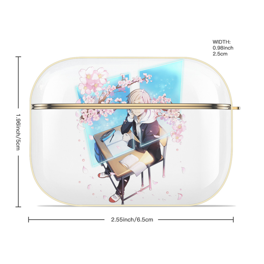 文豪ストレイドッグス Bungo Stray Dogs 【AirPods Pro用】ハードシェル保護ケース｜耐衝撃・防指紋・カラビナ付き商品仕様