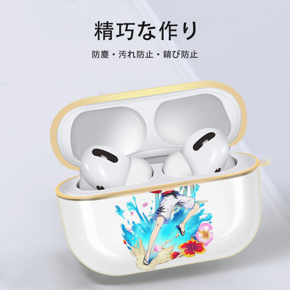 文豪ストレイドッグス Bungo Stray Dogs 【AirPods Pro用】ハードシェル保護ケース｜耐衝撃・防指紋・カラビナ付き商品仕様