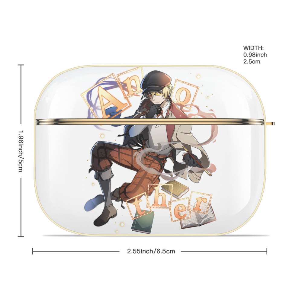 文豪ストレイドッグス Bungo Stray Dogs 【AirPods Pro用】ハードシェル保護ケース｜耐衝撃・防指紋・カラビナ付き商品仕様