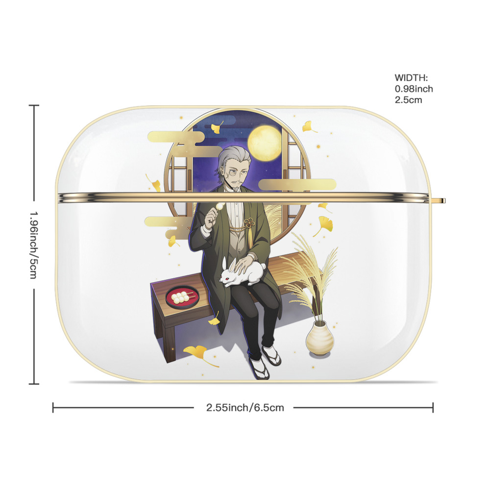 文豪ストレイドッグス Bungo Stray Dogs 【AirPods Pro用】ハードシェル保護ケース｜耐衝撃・防指紋・カラビナ付き商品仕様