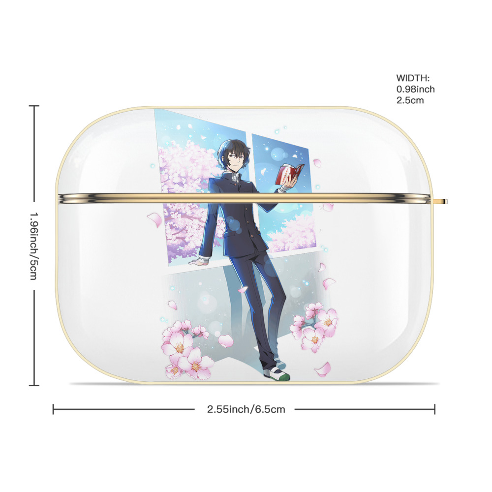文豪ストレイドッグス Bungo Stray Dogs 【AirPods Pro用】ハードシェル保護ケース｜耐衝撃・防指紋・カラビナ付き商品仕様