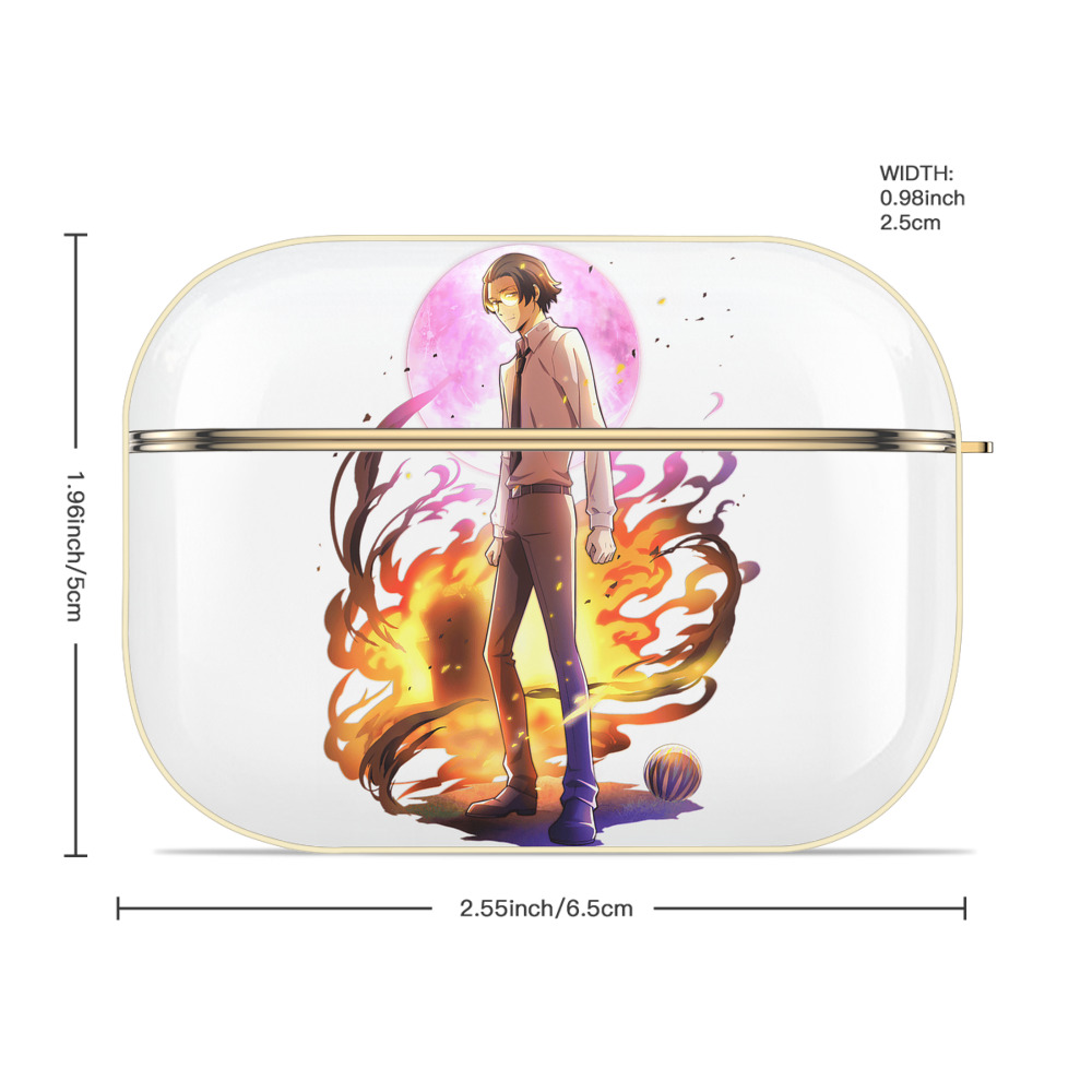文豪ストレイドッグス Bungo Stray Dogs 【AirPods Pro用】ハードシェル保護ケース｜耐衝撃・防指紋・カラビナ付き商品仕様