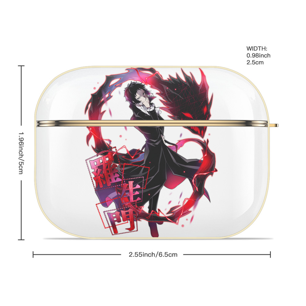 文豪ストレイドッグス Bungo Stray Dogs 【AirPods Pro用】ハードシェル保護ケース｜耐衝撃・防指紋・カラビナ付き商品仕様