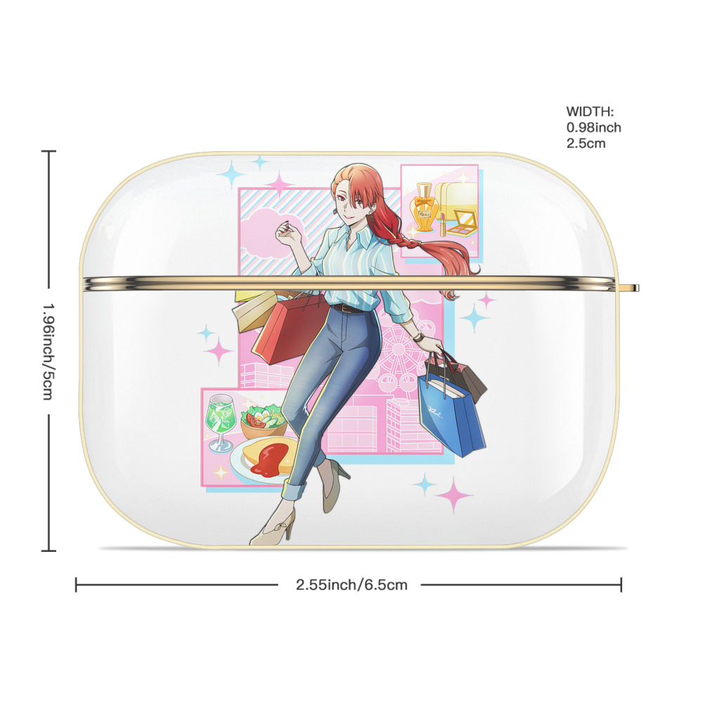 文豪ストレイドッグス Bungo Stray Dogs 【AirPods Pro用】ハードシェル保護ケース｜耐衝撃・防指紋・カラビナ付き商品仕様