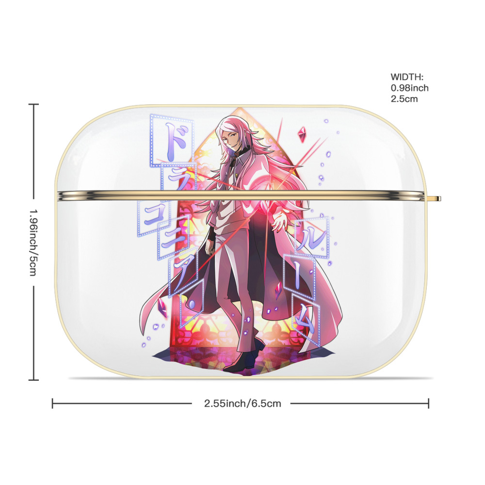文豪ストレイドッグス Bungo Stray Dogs 【AirPods Pro用】ハードシェル保護ケース｜耐衝撃・防指紋・カラビナ付き商品仕様