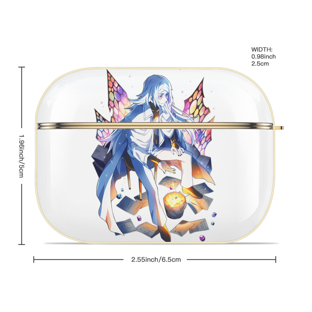 文豪ストレイドッグス Bungo Stray Dogs 【AirPods Pro用】ハードシェル保護ケース｜耐衝撃・防指紋・カラビナ付き商品仕様
