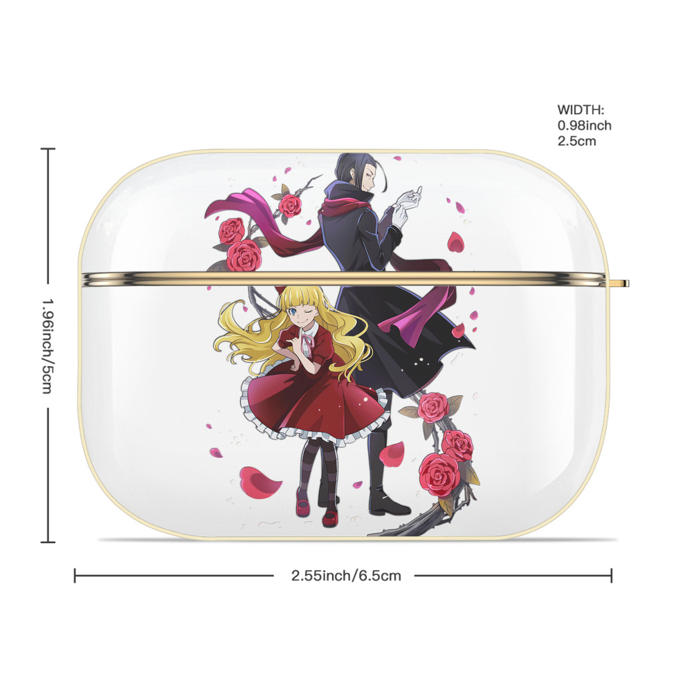 文豪ストレイドッグス Bungo Stray Dogs 【AirPods Pro用】ハードシェル保護ケース｜耐衝撃・防指紋・カラビナ付き商品仕様