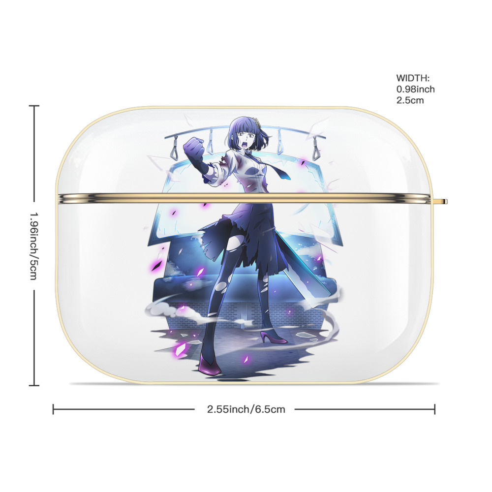文豪ストレイドッグス Bungo Stray Dogs 【AirPods Pro用】ハードシェル保護ケース｜耐衝撃・防指紋・カラビナ付き商品仕様